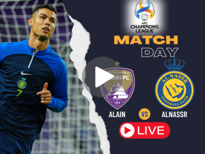 القنوات الناقلة لمباراة النصر والعين مباشر ربع نهائي دوري أبطال آسيا 2024